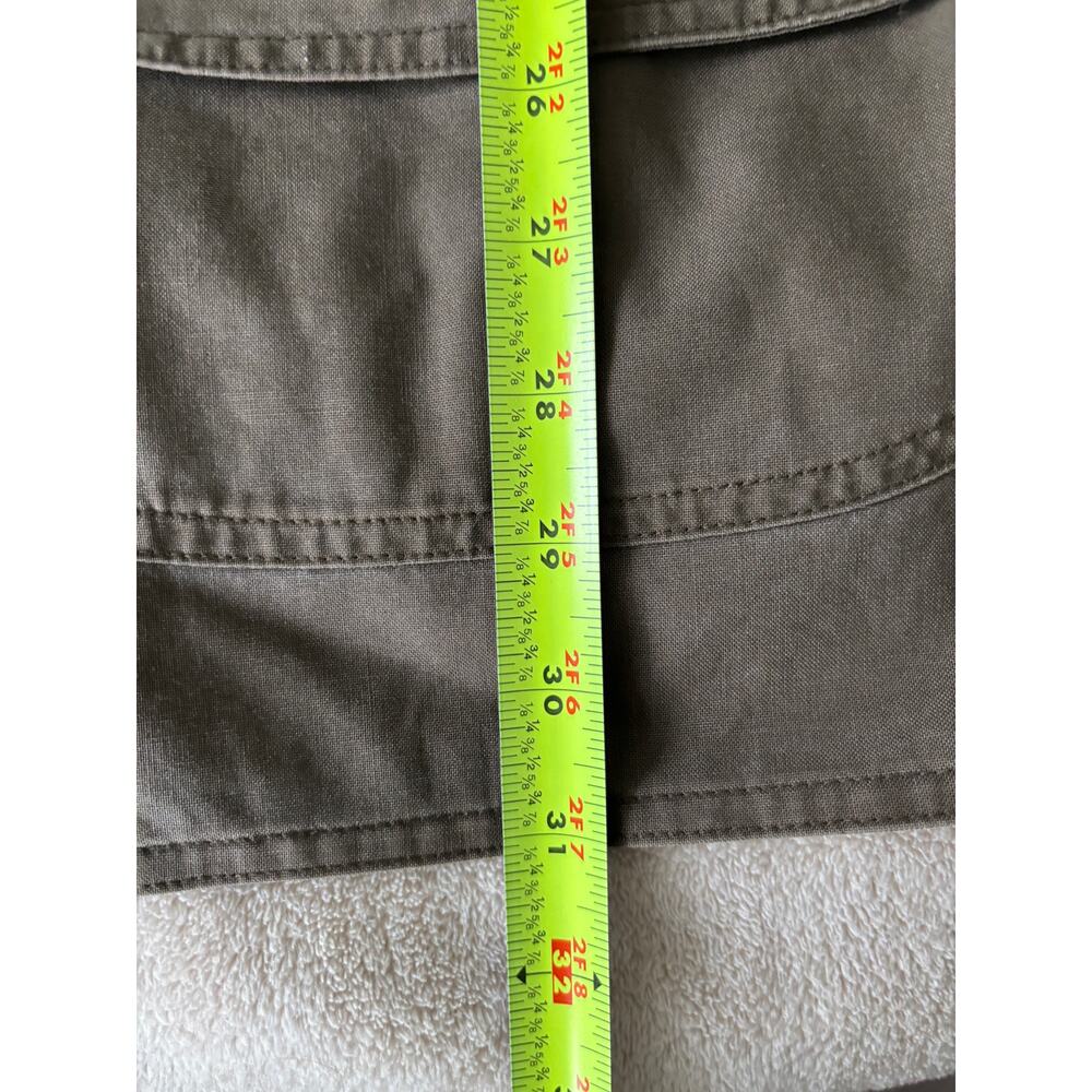 Vintage LL Bean Barn Chore Coat Large Army Green - Picture 5 of 11